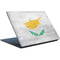 Cyprus Flag Distressed Surface Laptop Skin